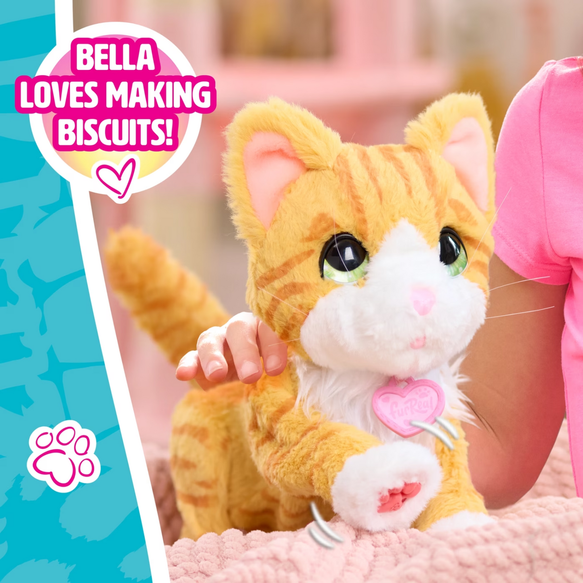 FurReal Friends Bella the Biscuit-Making Kitty Interactive Cat New Toy