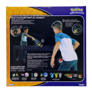 Pokemon Ultimate Throw N Pop Battle Set with 2 Balls and Figures Kids Age 4 Up