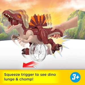 Fisher-Price Imaginext Jurassic World Spinosaurus Dinosaur Lunge Chomp Toy 3+