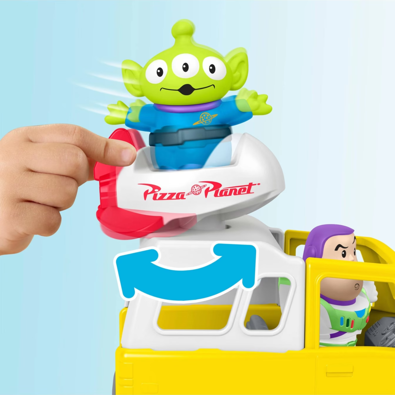 Fisher-Price Little People Disney Pixar Toy Story Pizza Planet Truck New Toy