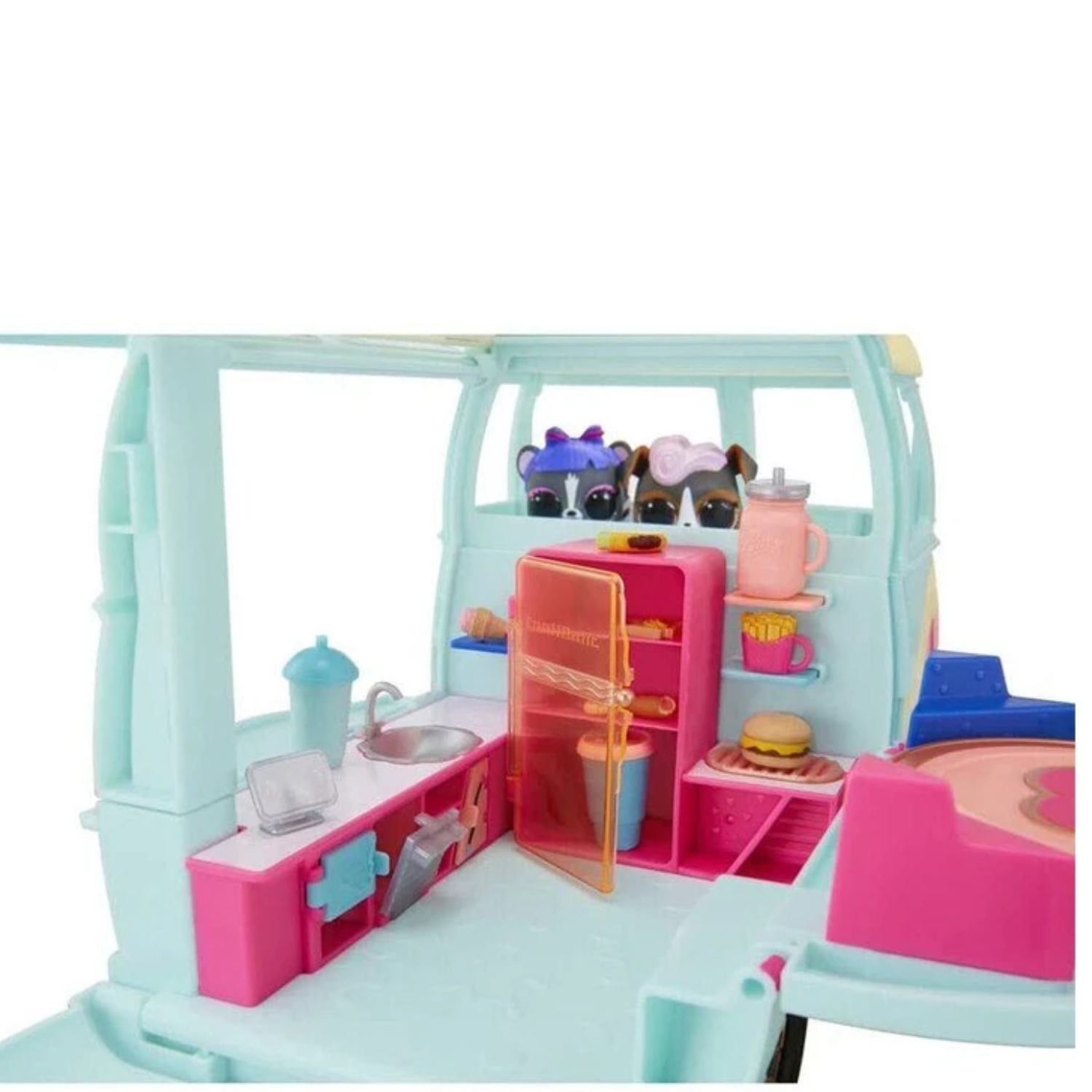 LOL Surprise 5-in-1 Grill & Groove Camper Doll Playset House Car Gift Toy