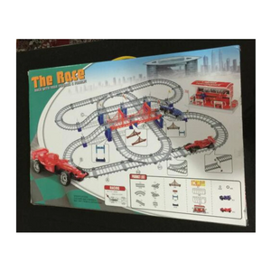 Car Race Track Mukikim 2 Cars 119 Piece Ages 6+ New Toy Build Play Gift Boys Fun