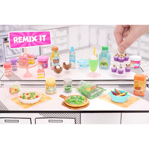 MGA Miniverse Make It Mini Mega Buffet DIY Food Kit with 8 Recipes & 60+ Pieces