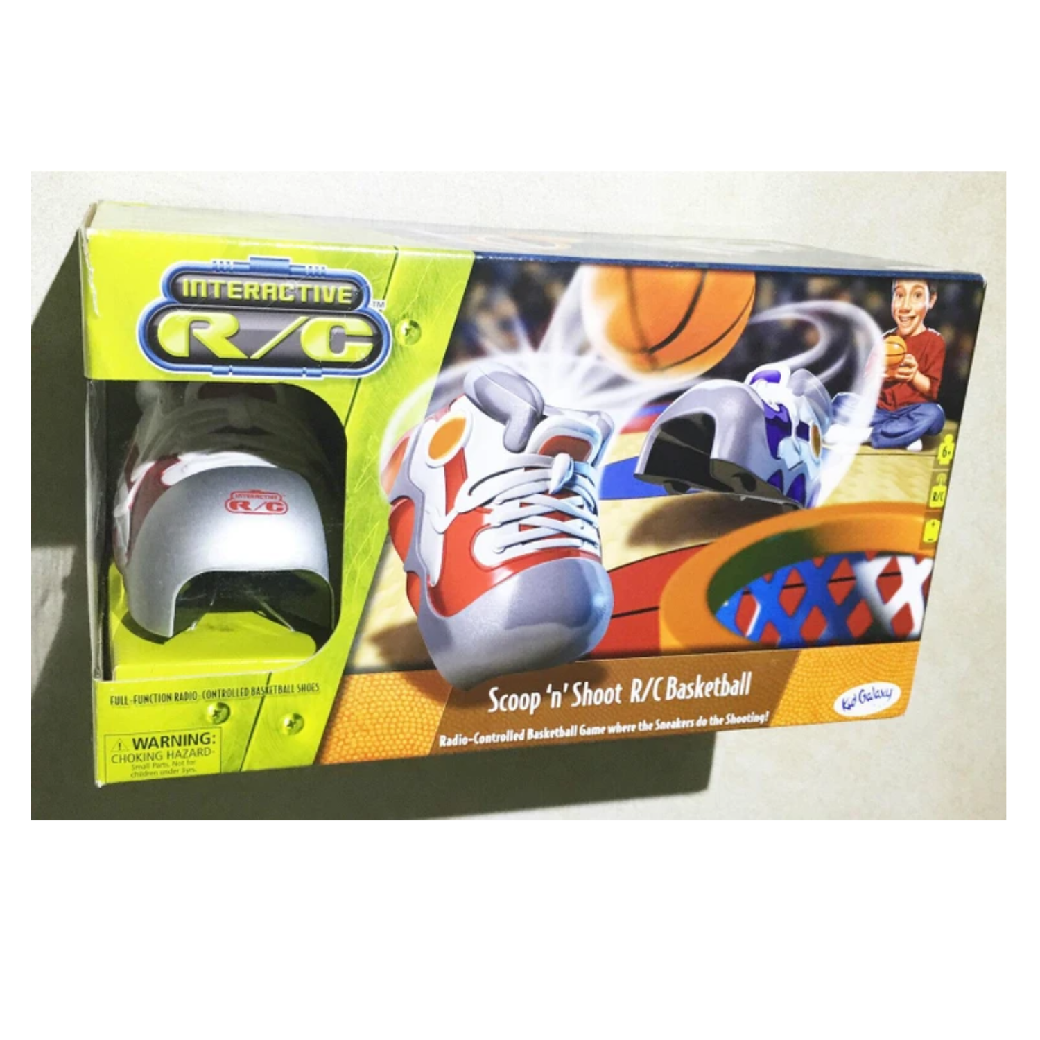 Kid Galaxy Radio Remote Control Scoop Shoot Basketball RC IR Ages 6+ Toy Boys