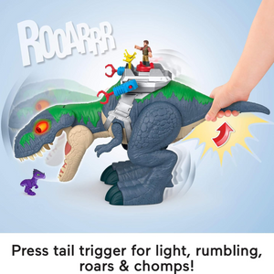Fisher-Price Imaginext Jurassic World Rebirth Dinosaur Ultimate Chomp T-Rex 18