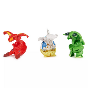 Bakugan Special Attack Hammerhead Bruiser Ventri 3 Pack Spinning Battle Figures