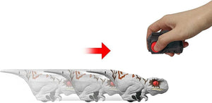 Jurassic World Dominion Grey Atrociraptor Uncaged Click Tracker Dinosaur Dino