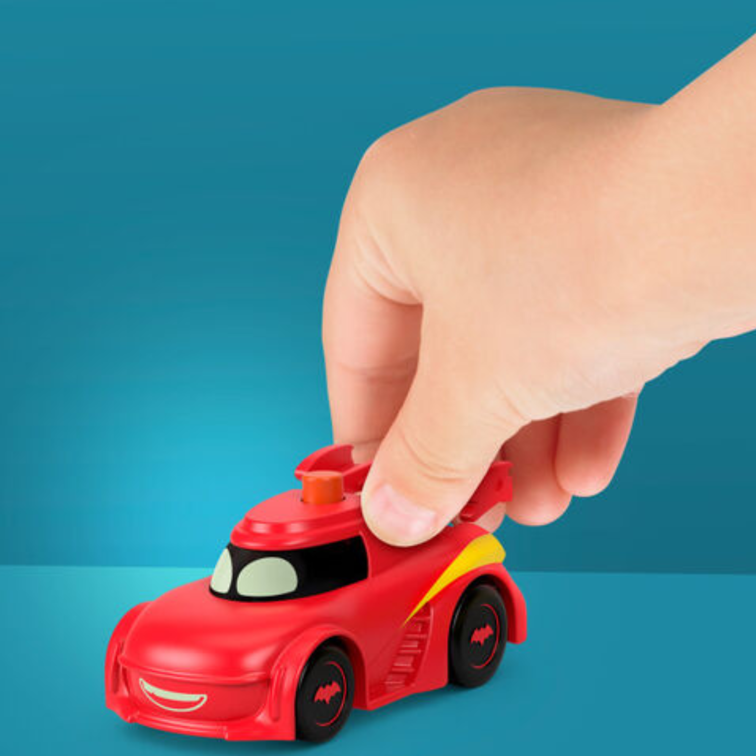 Fisher-Price DC Batwheels Light-Up Racers Redbird & Batwing 1:55 Scale Toy Cars