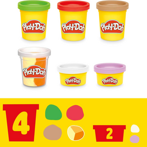 Play-Doh Kitchen Creations Pizza Oven Pretend Play Set 6 Compound 8 Accessories