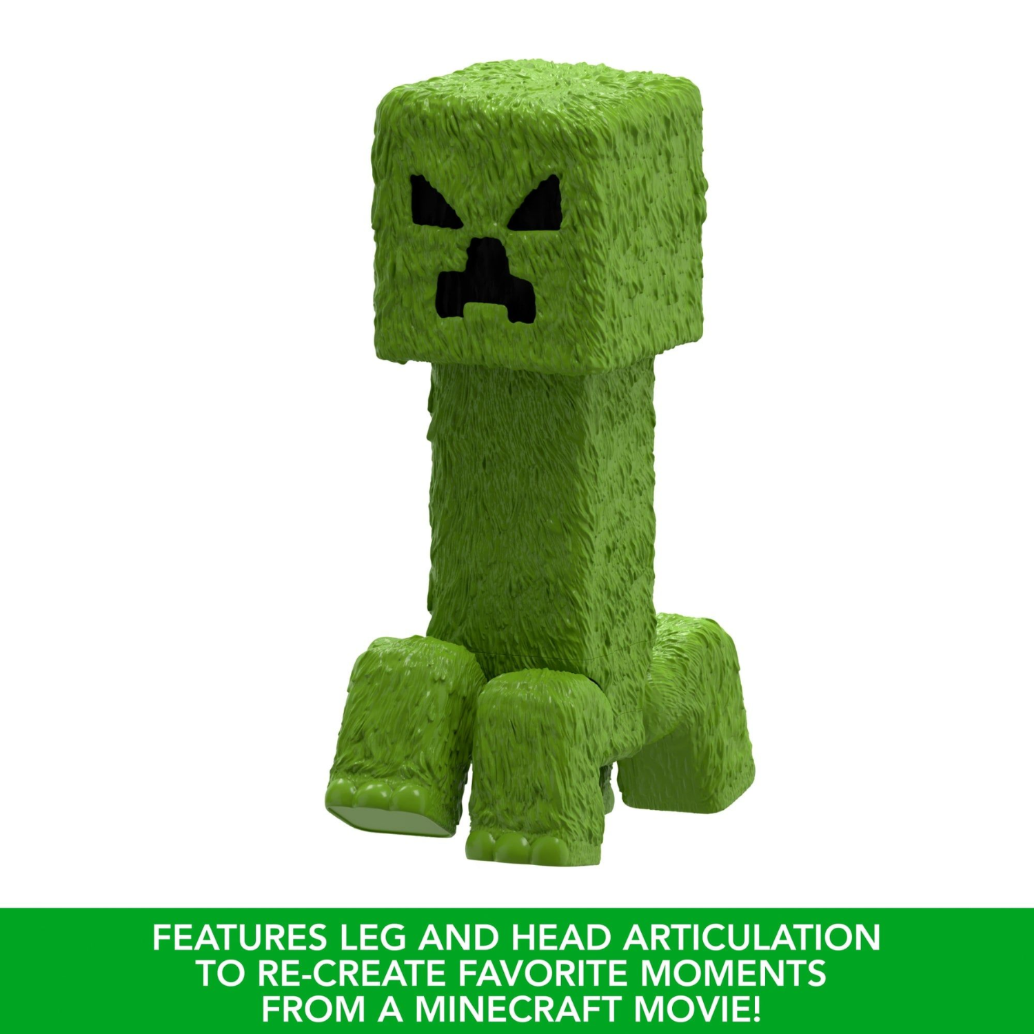 Minecraft Large Scale Action Figure 12-inch Posable Creeper New Toy