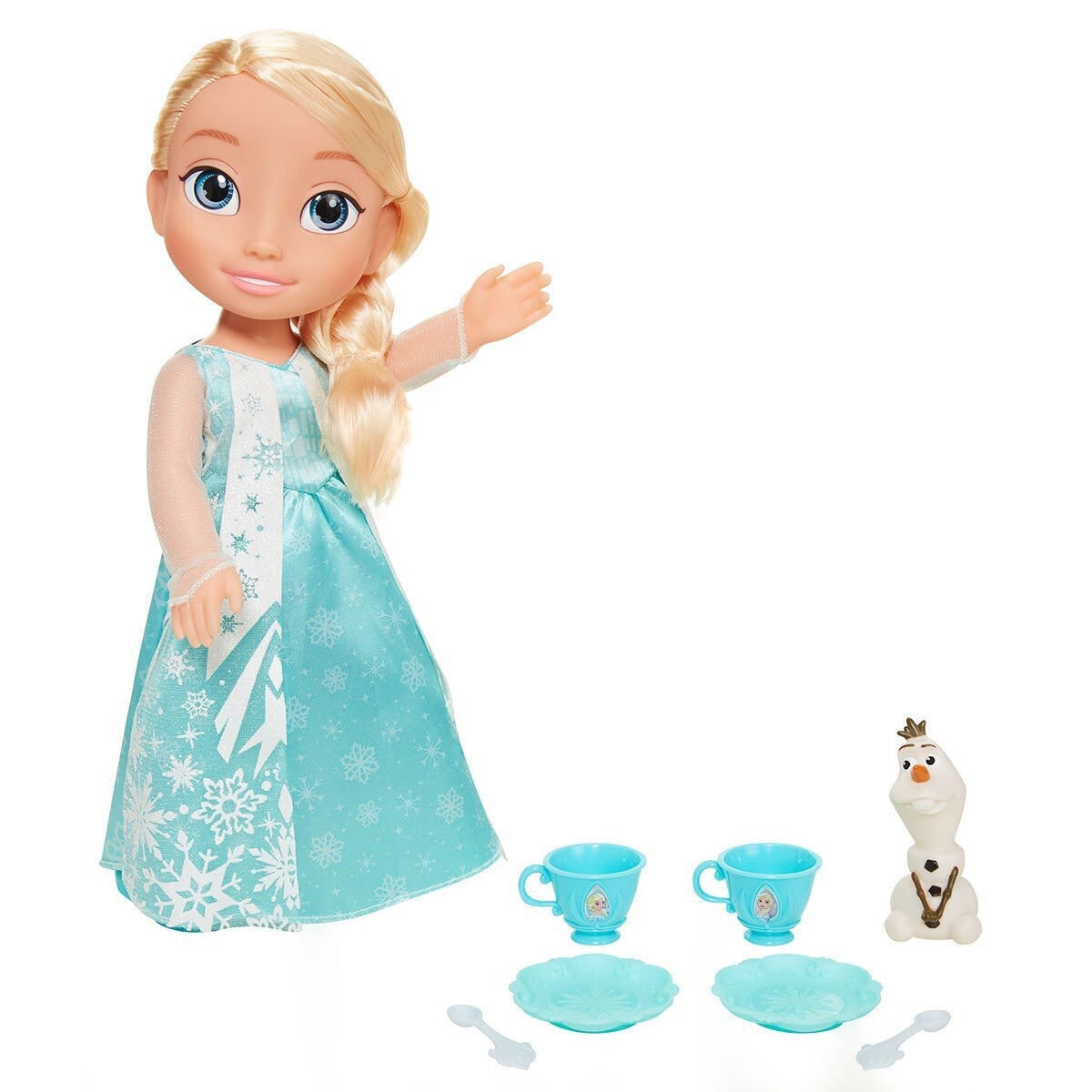 Disney Frozen Elsa Anna Princess Tea Time Rapunzel Belle Ariel Doll Ages 3+ Toy