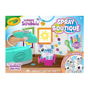 Crayola Scribble Scrubbie Pets Boutique Spray Little Pets Avengers Action 4+