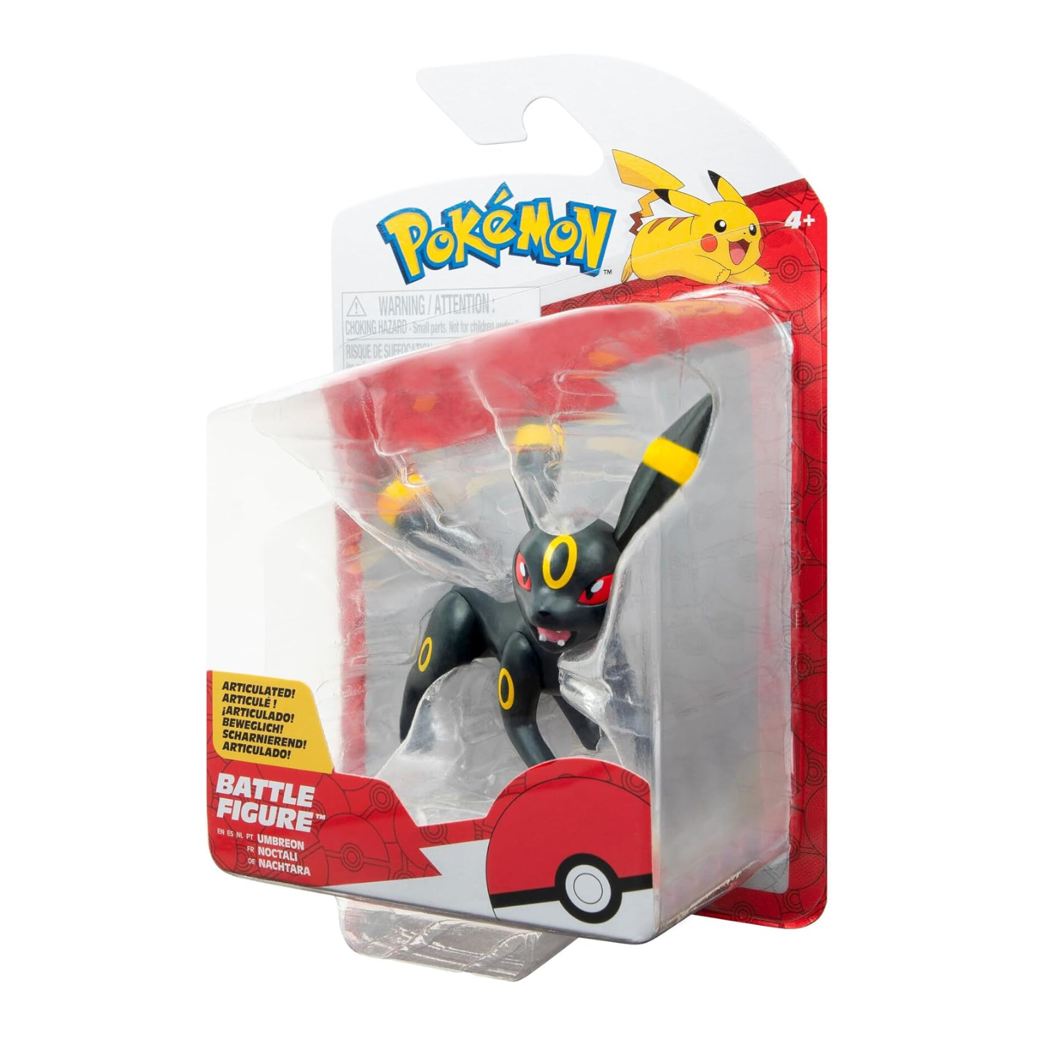 Battle Figure Pack Umbreon 5cm PVC Collectible Figure Toy for Kids Ages 4 +
