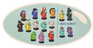 Among Us Randomly assorted  Crewmate Stampers 2 Pack Assortment Figures Action