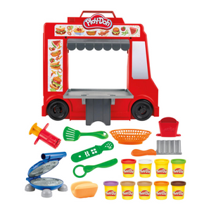 Play-Doh Burger Truck Playset Ages 3+ New Toy Grill French Fry
