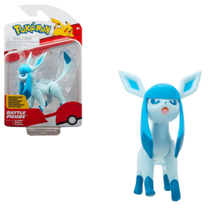 Pokemon Battle Figure Glaceon 3-Inch Articulated Toy for Kids Ages 4+