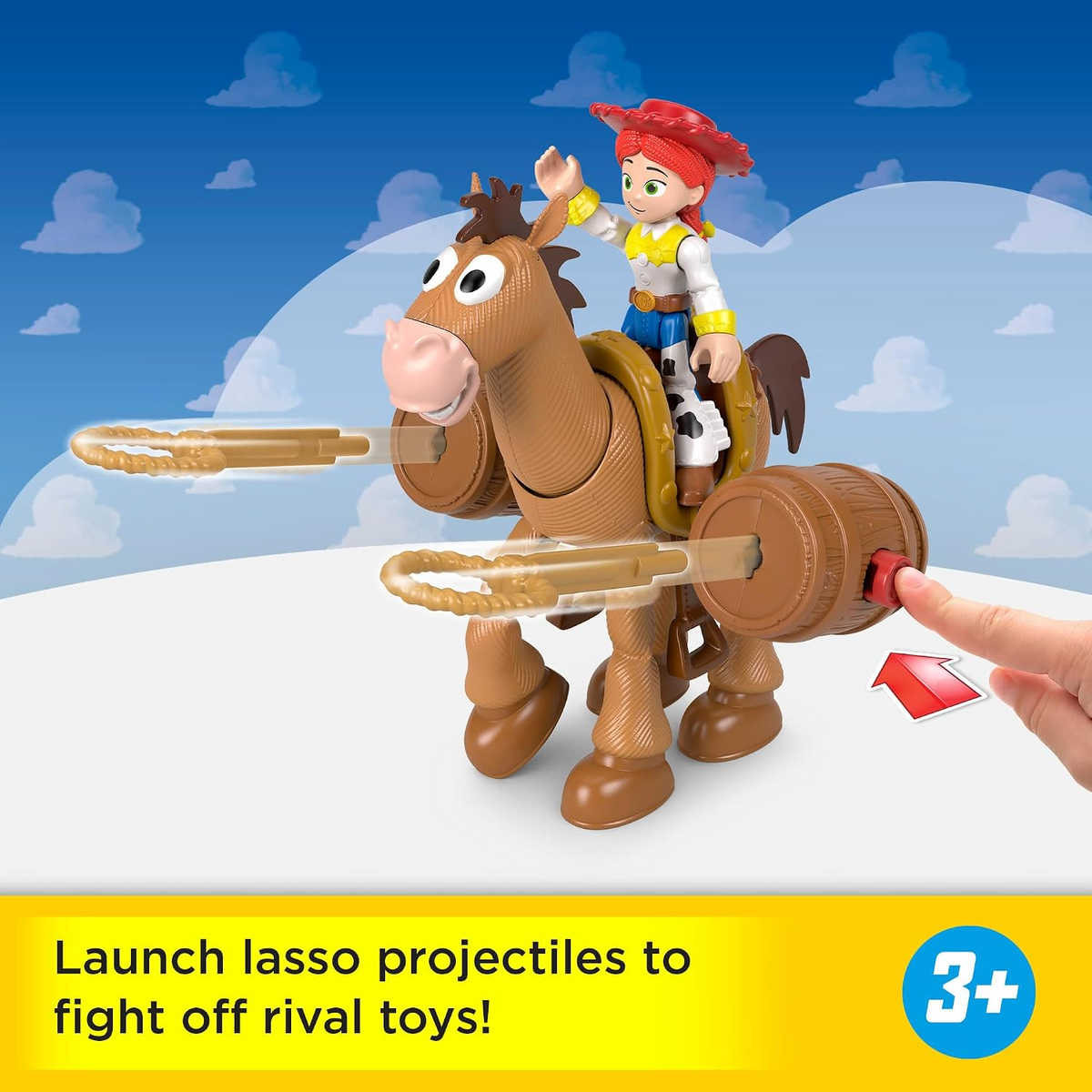 Toy Story Imaginext Jessie Bullseye Play Set 3-inch Action Figure Bullseye Horse