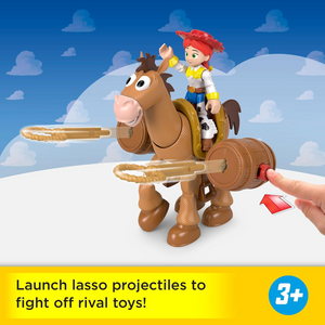 Toy Story Imaginext Jessie Bullseye Play Set 3-inch Action Figure Bullseye Horse