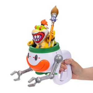 Super Mario Galaxy Movie Bowser Jr. With Clown Car New Toy