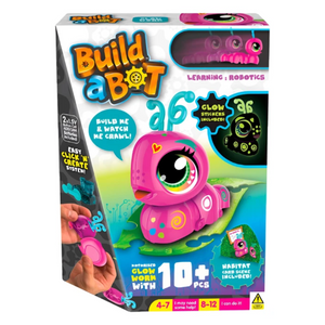 Build a Bot Build Your Own Interactive Pet Glow Worm New Toy