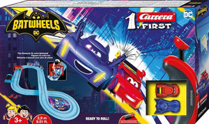 Carrera First DC Batwheels Ready to Roll 2.0m Slot Car Race Track Batman New Toy