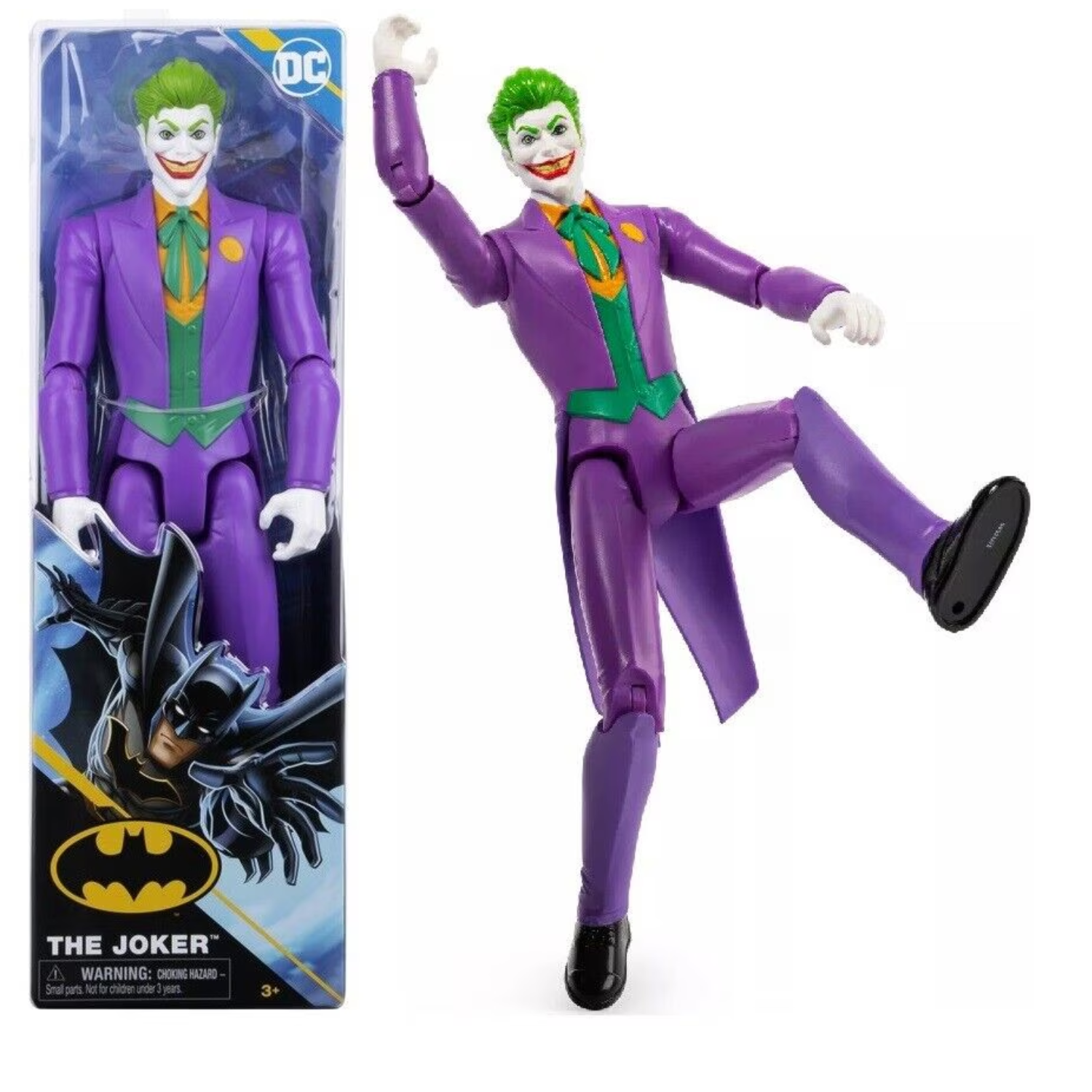 DC Comics-Joker-Action Figure 12 Inch Preschool Toys & Pretend Play Ages 3+