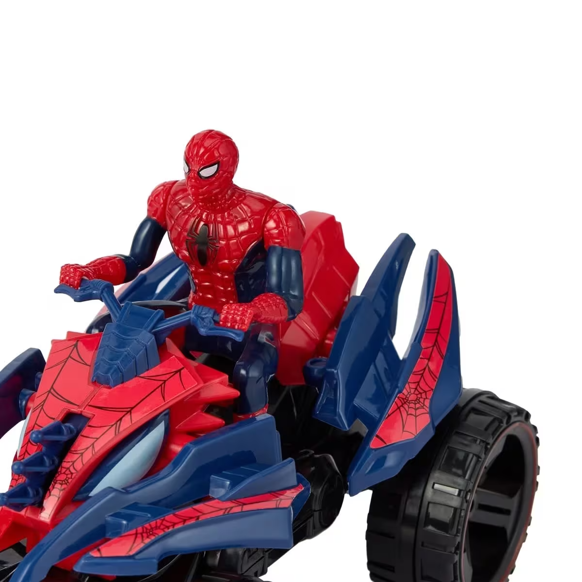 Spider-Man Quadricycle Ride On Toy Red Blue Black Superhero Play Kids 6+