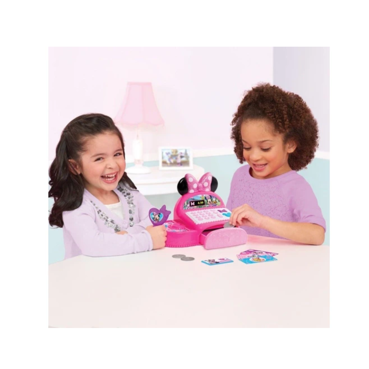 Disney Junior Minnie Mouse Bow-Tique Cash Register Ages 3+ Toy Play Credit Card