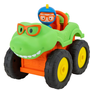 Blippi Racer Figure Buildable Monster Truck 9-Piece Playset Toy Ages 5+
