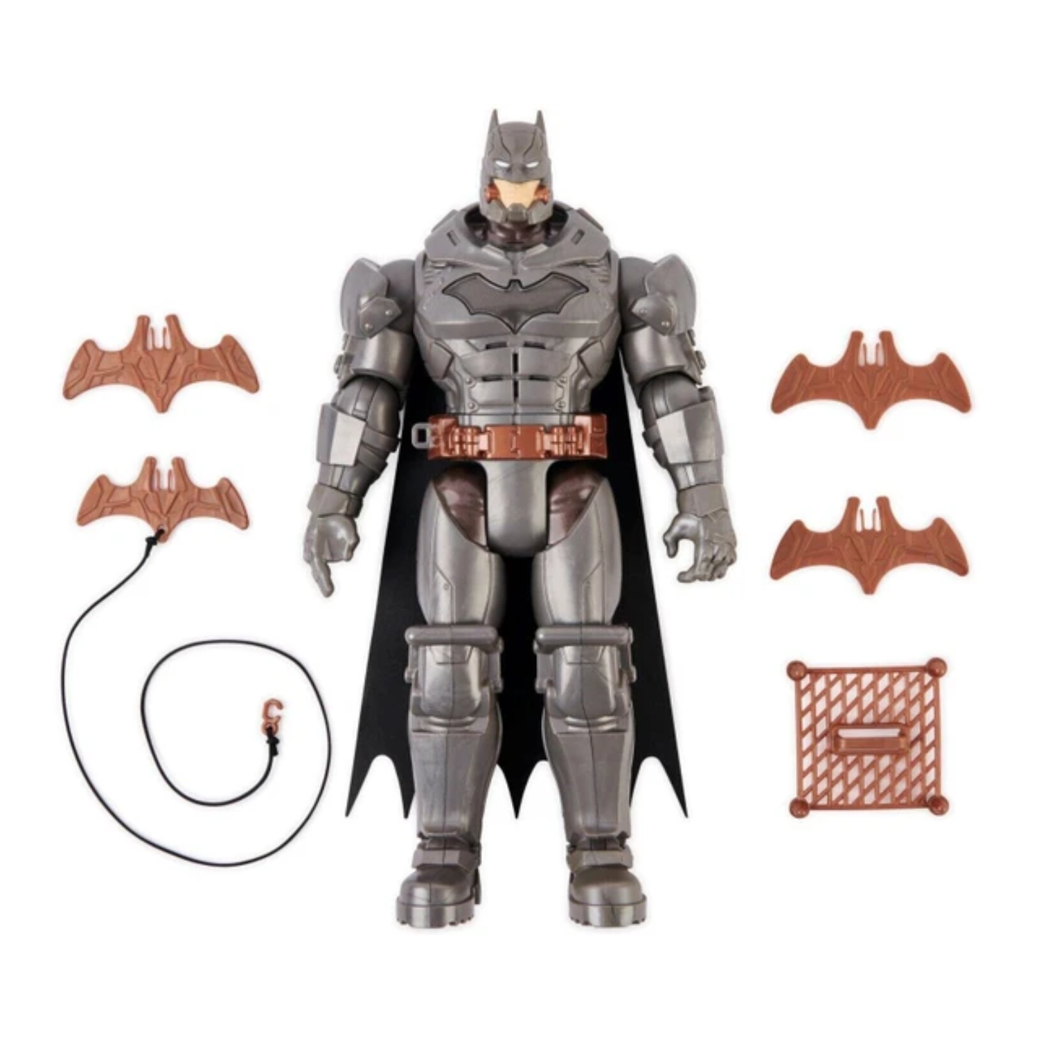 Batman 12 Inch Battle Strike Action Figure with Sounds and Phrases Armour Play