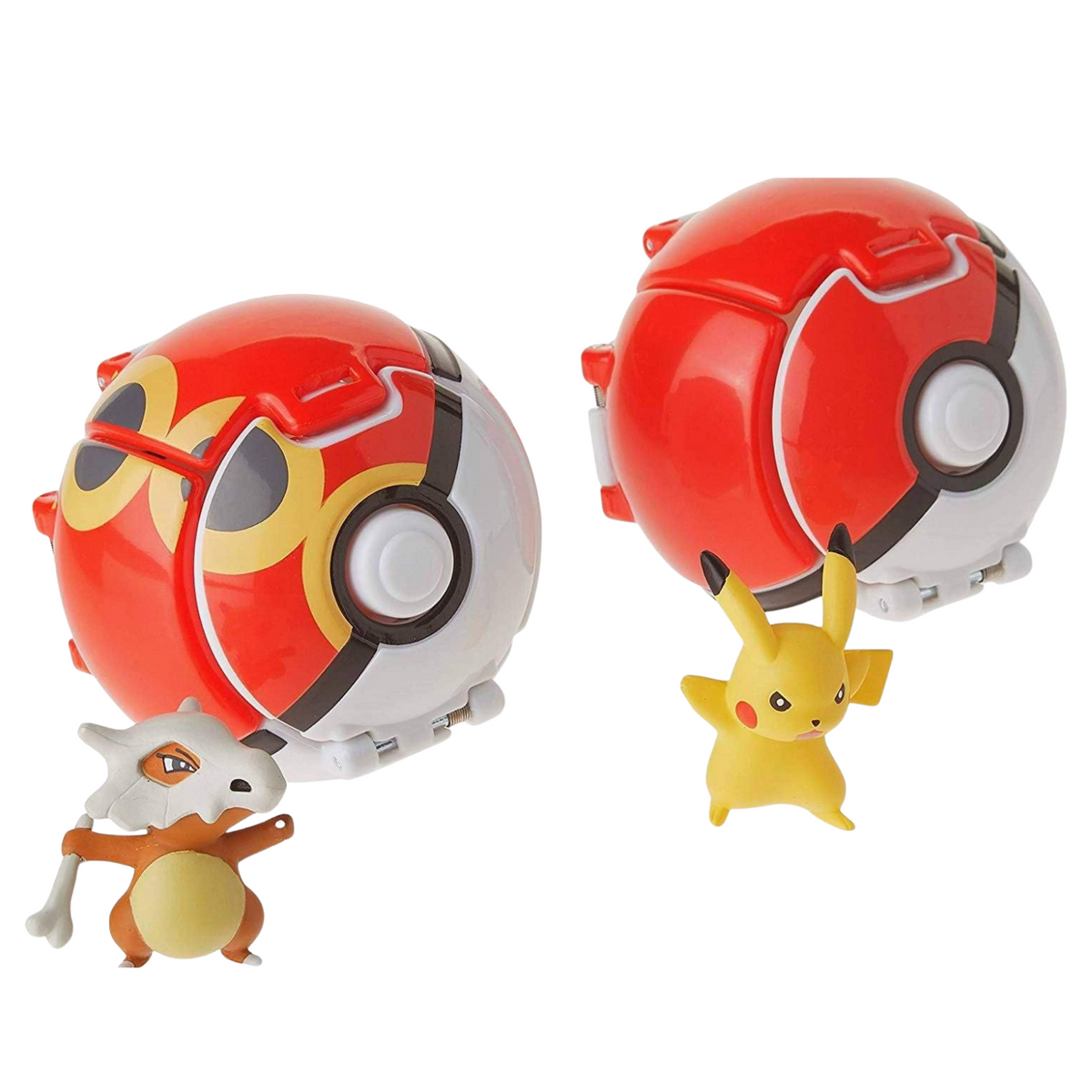 Pokemon Throw n Pop Poke Ball Duel Set Repeat Ball Pikachu Ages 4+ New Toy Play