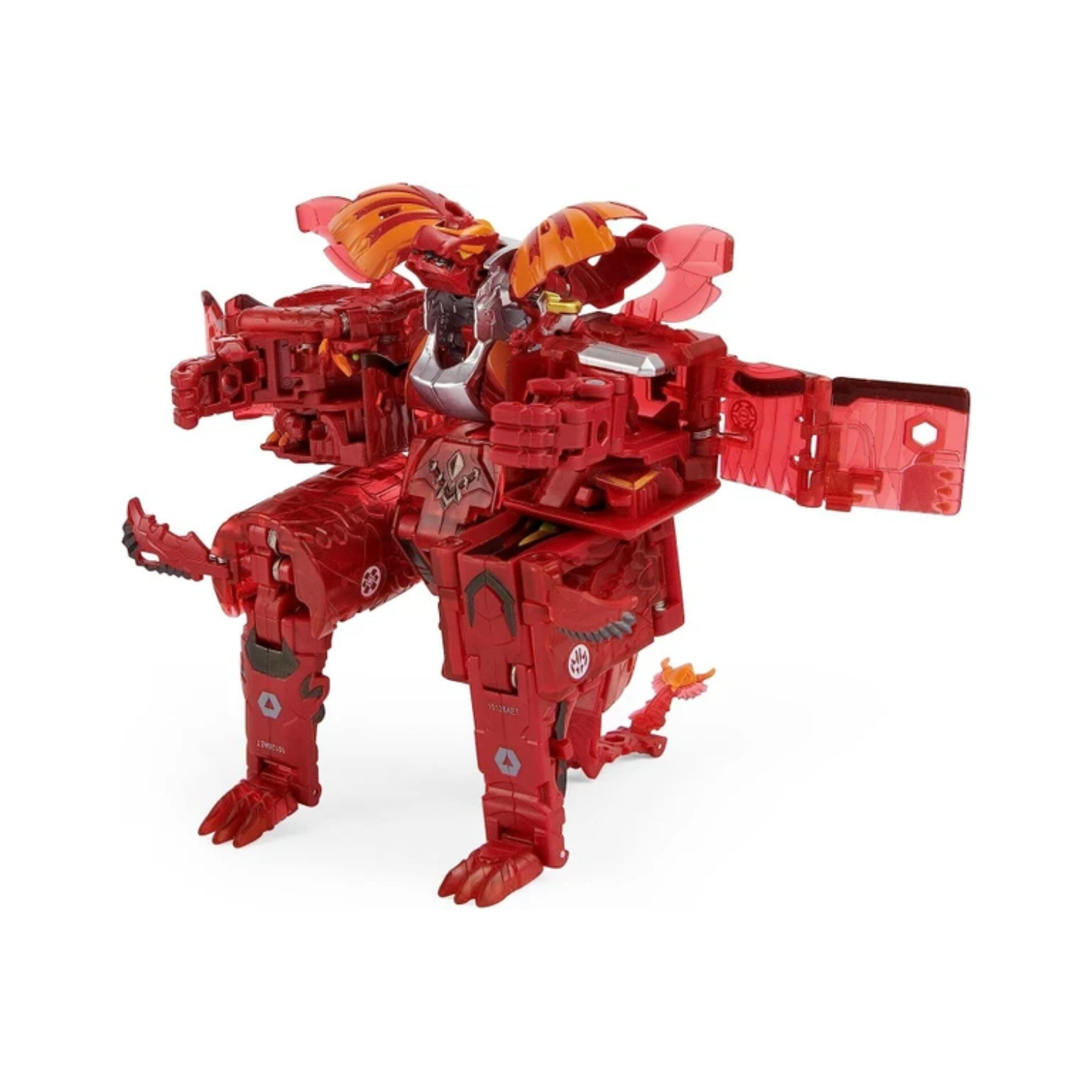 BAKUGAN GeoForge Dragonoid 7-in-1 Includes Exclusive True Metal Battle Cards Fun