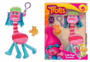 DreamWorks Trolls Mega Soft Toy Keychain 3+ Cooper Plush Toy