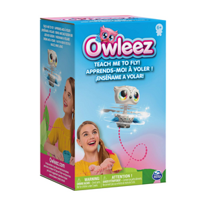 Owleez White Flying Baby Owl Electronic Pet Toy With Lights And Sounds New Toy