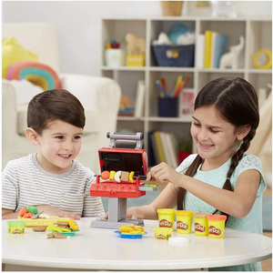 Play-Doh Kitchen Creations Grill Stamp BBQ Playset New Toy Barbecue