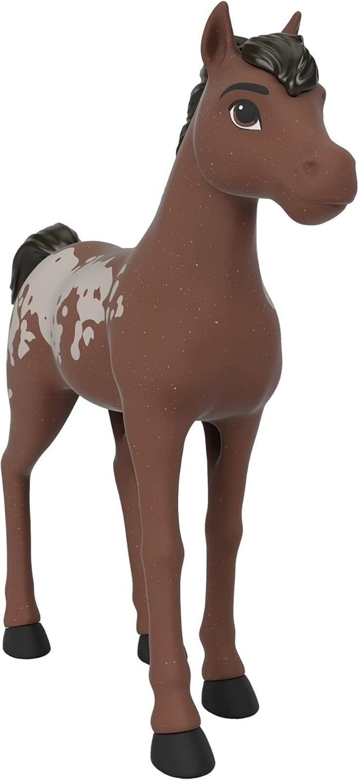 Spirit Untamed Brown Speckled Foul Riding Free Collector Horse Ages 3+ Toy Pony