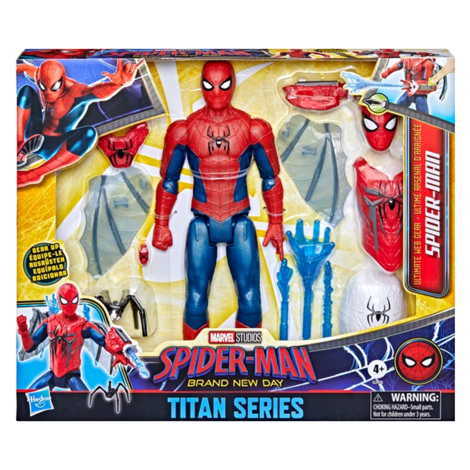 Spider-Man Brand New Day Ultimate Web Gear 12 Inch Action Figure New Toy