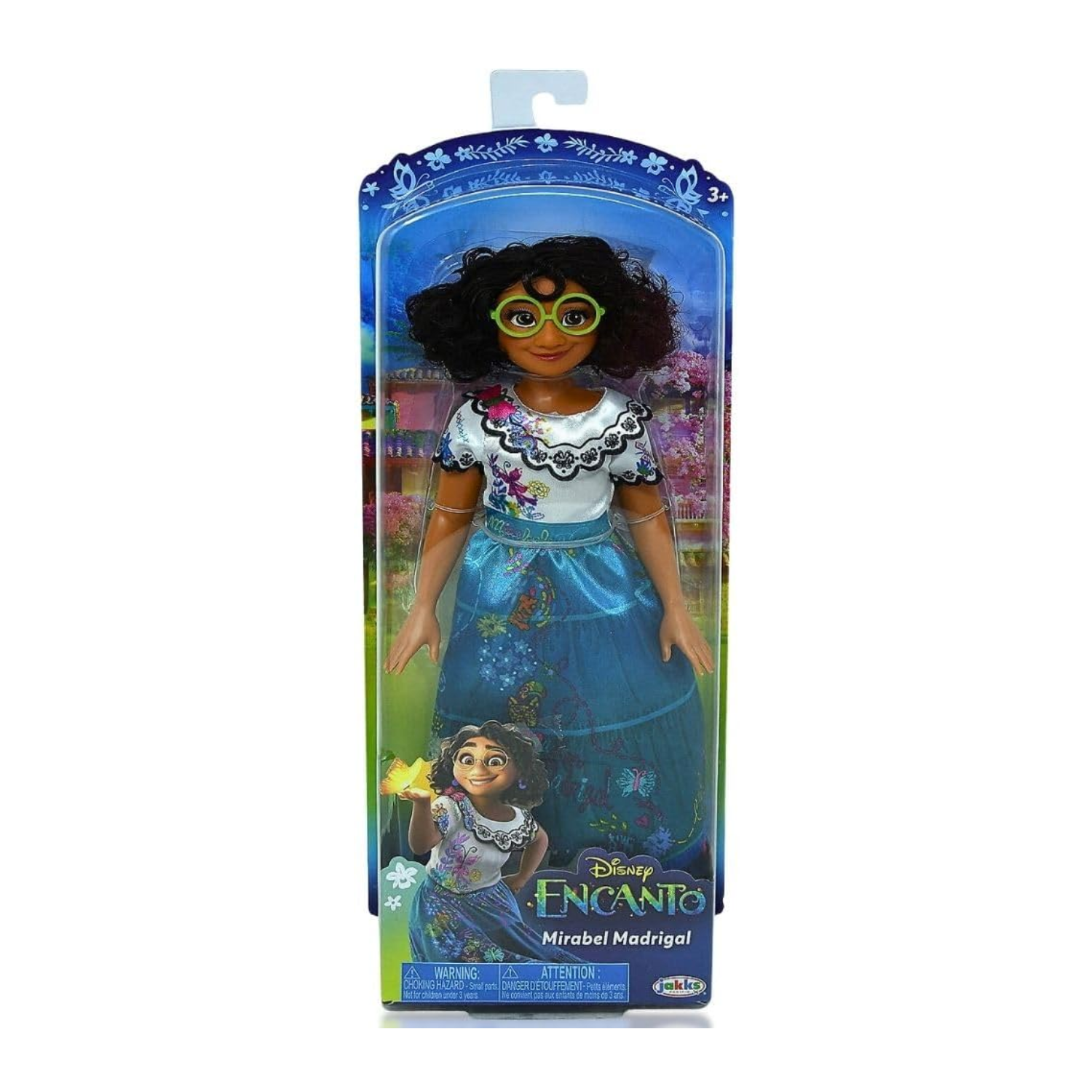 Disney Encanto Mirabel 11" Fashion Doll with Dress Glasses Shoes Kids Toy Ages 3