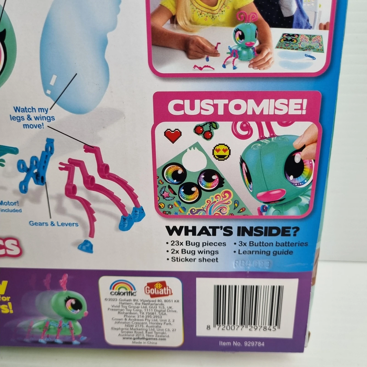 Build a Bot Build Your Own Interactive Pet Butterfly New Toy