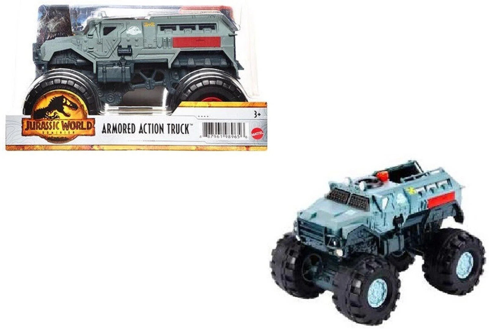 Jurassic World 1:24 Armored Action Truck for Ages 3+ Toy Jeep