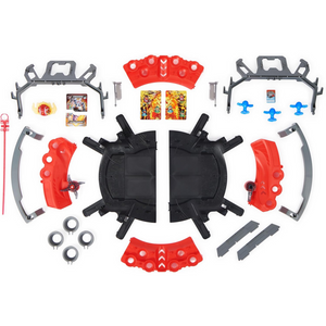 Bakugan Battle Ground Arena Toy Set Spin Attack Dragonoid Battle Fight Play 6+XS