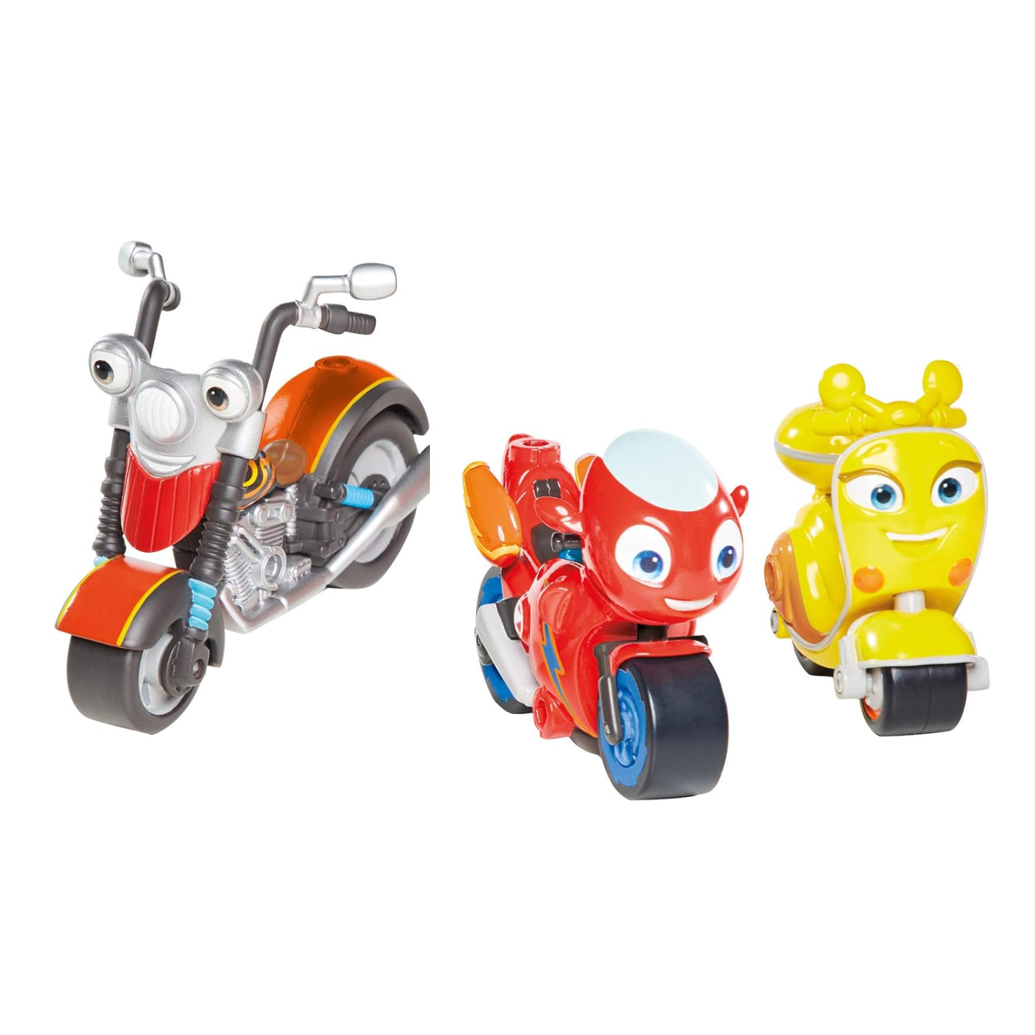 Ricky Zoom Maxwell Ricky & Scootio Bike Buddies 3 Pack Toy Motorbikes for Kids 3