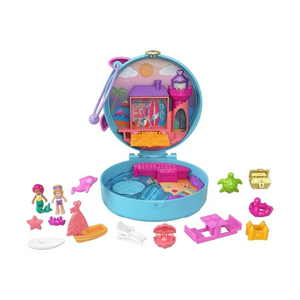 Polly Pocket-Dolphin Beach- World Pop and Swap Feature 5 Reveals