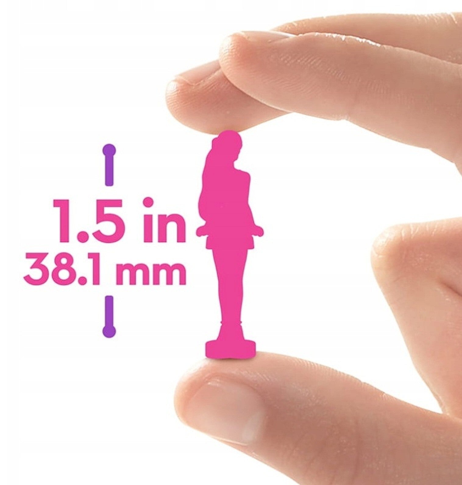 Barbie Mini Barbie Land Color Reveal Doll  1.5-inch Doll with Surprise Unboxing