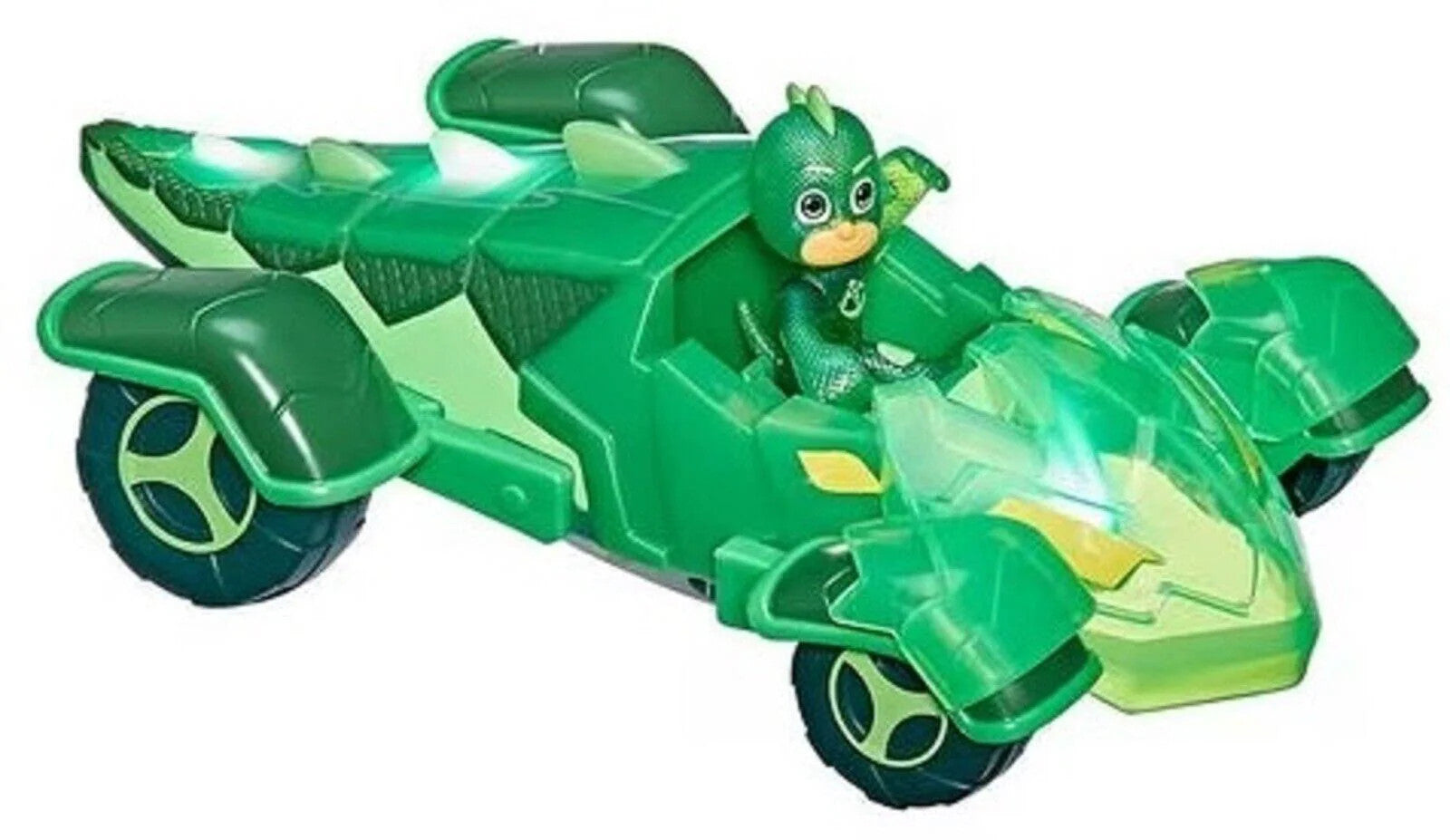 PJ Masks Glow & Go Racer Vehicles Gekko Mobile Ages 3+ New Toy Race Car