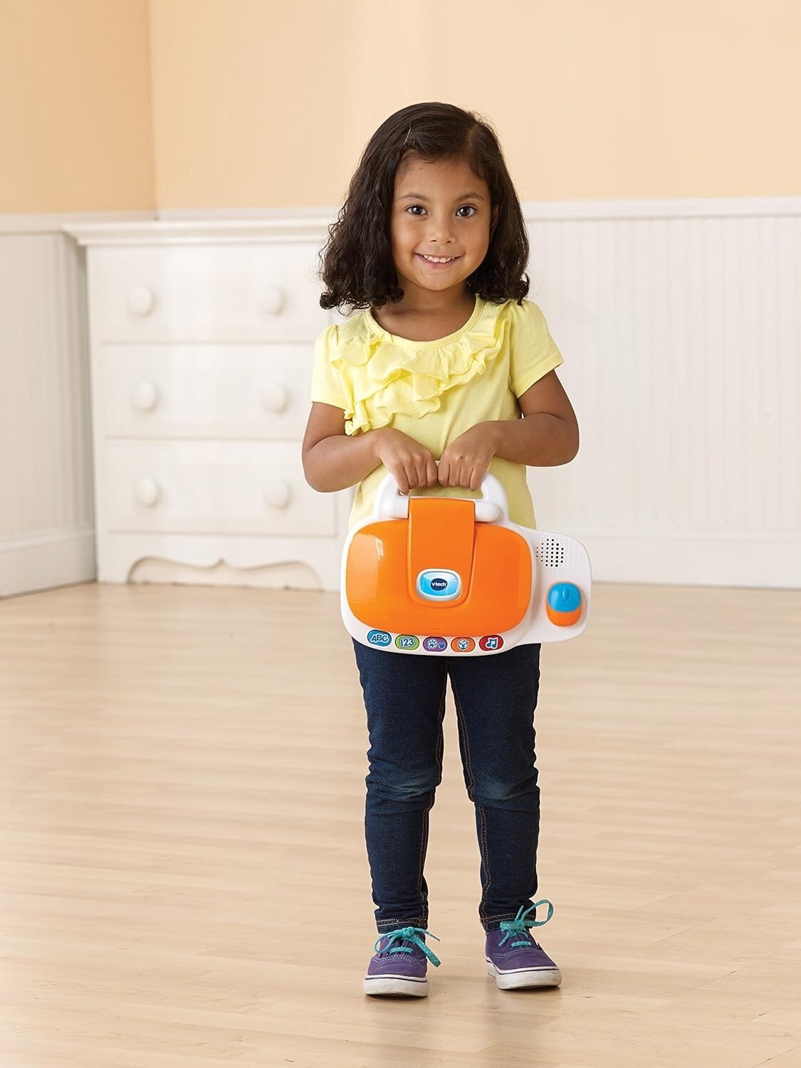 VTech My Laptop Educational White/Orange Ages 3+ New Toy Learn Preschool Play