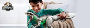 Mattel Jurassic World Indominus Rex Dinosaur Toy Lights Sounds Camouflage Motion