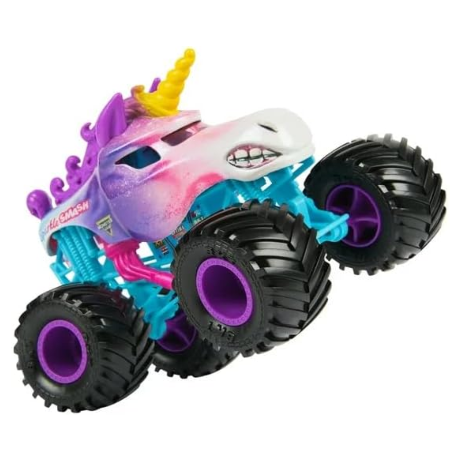 Monster Jam Sparkle Smash 1 24 Scale Die Cast Monster Truck Ages 3 +