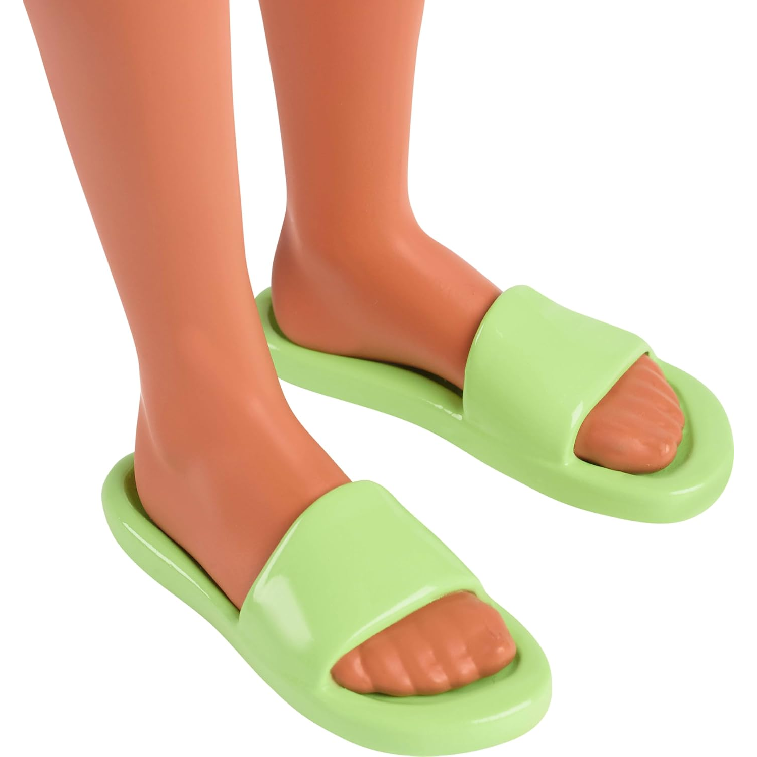 Fashionistas Ken Doll #235 Braided Hair Coral Jumpsuit Green Sandals Toy Ages 3+