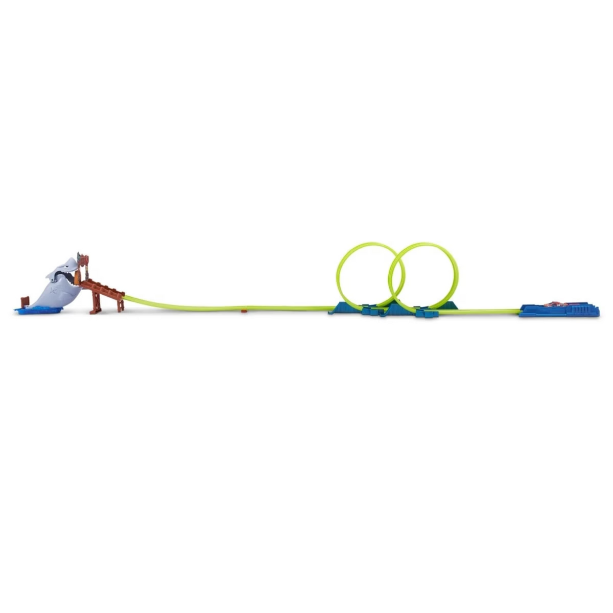 Zuru Metal Machines Shark Attack Track With Mini Race Car New Toy
